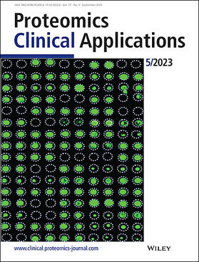  PROTEOMICS - Clinical Applications | Zeitschrift |  Sack Fachmedien