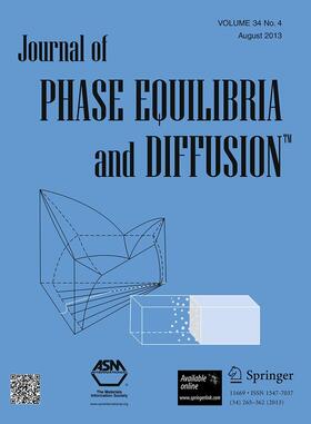 Editor: John Morral |  Journal of Phase Equilibria and Diffusion | Zeitschrift |  Sack Fachmedien