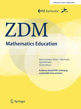  ZDM – Mathematics Education | Zeitschrift |  Sack Fachmedien