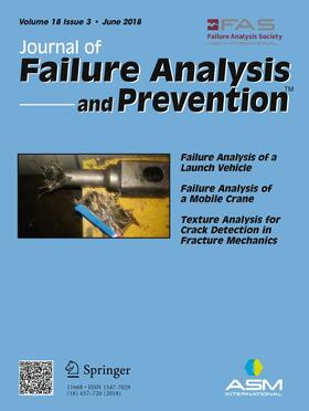 Editor: Michael Stevenson |  Journal of Failure Analysis and Prevention | Zeitschrift |  Sack Fachmedien