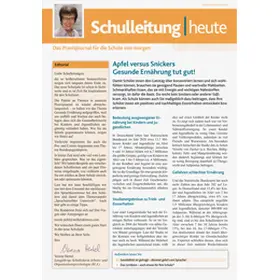  Schulleitung heute | Zeitschrift |  Sack Fachmedien