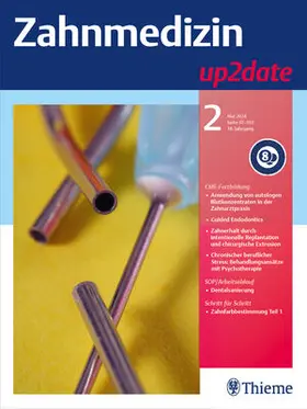  Zahnmedizin up2date | Zeitschrift |  Sack Fachmedien