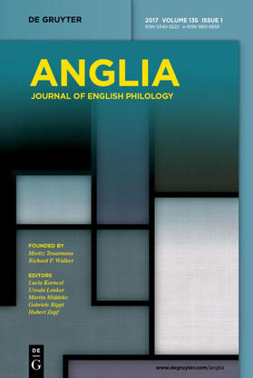 Anglia | De Gruyter | Zeitschrift | sack.de