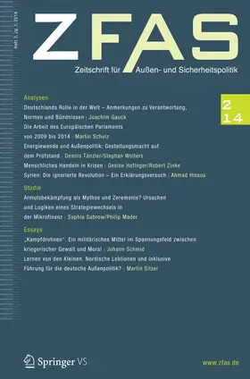  Zeitschrift für Außen- und Sicherheitspolitik | Zeitschrift |  Sack Fachmedien