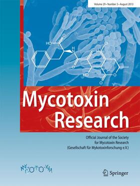 Editor-in-Chief: Ewald Usleber |  Mycotoxin Research | Zeitschrift |  Sack Fachmedien