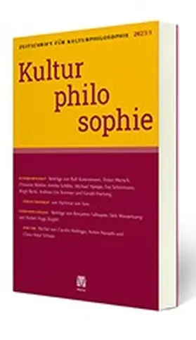 Herausgegeben von: Ralf Konersmann und Dirk Westerkamp |  Zeitschrift für Kulturphilosophie (ZKph) | Zeitschrift |  Sack Fachmedien