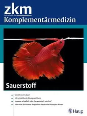 PD Dr. med. D. Irnich, Prof. Dr. med. Andreas Michalsen, Dr. med. Rainer Stange, Dr. med. Wolfram Stör |  zkm Zeitschrift für Komplementärmedizin | Zeitschrift |  Sack Fachmedien