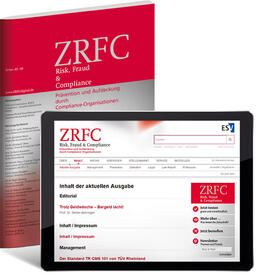 Risk, Fraud & Compliance - ZRFC | Erich Schmidt Verlag | Zeitschrift | sack.de