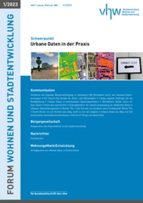  Forum Wohnen und Stadtentwicklung | Zeitschrift |  Sack Fachmedien