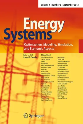  Energy Systems | Zeitschrift |  Sack Fachmedien