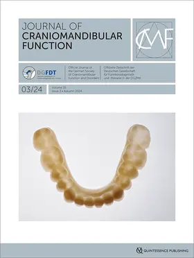 Chefredakteur: Prof. Dr. Alfons Hugger |  Journal of Craniomandibular Function | Zeitschrift |  Sack Fachmedien