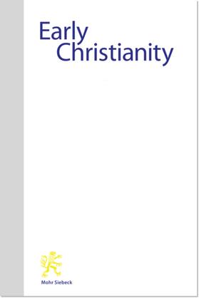  Early Christianity (EC) | Zeitschrift |  Sack Fachmedien