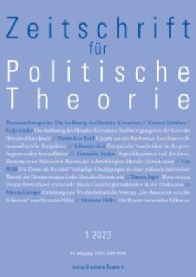 ZPTh - Zeitschrift für Politische Theorie | Barbara Budrich | Zeitschrift | sack.de