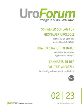  UroForum | Zeitschrift |  Sack Fachmedien