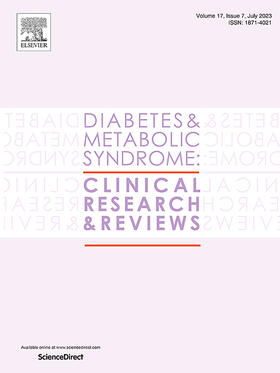  Diabetes & Metabolic Syndrome: Clinical Research & Reviews | Zeitschrift |  Sack Fachmedien