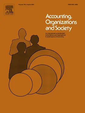  Accounting, Organizations and Society | Zeitschrift |  Sack Fachmedien