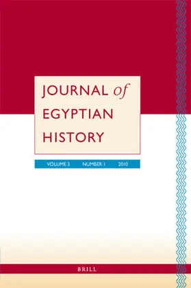 Journal of Egyptian History | Brill | Zeitschrift | sack.de