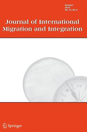 Managing Editor: Lori Wilkinson |  Journal of International Migration and Integration | Zeitschrift |  Sack Fachmedien