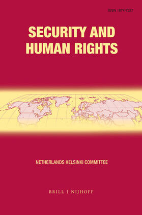  Security and Human Rights | Zeitschrift |  Sack Fachmedien