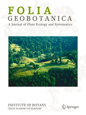 Editor-in-Chief: J. Klimešová / J. Kirschner |  Folia Geobotanica | Zeitschrift |  Sack Fachmedien