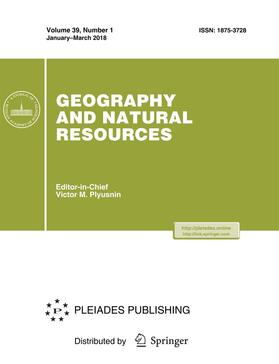 Editor-in-Chief: V. M. Plyusnin |  Geography and Natural Resources | Zeitschrift |  Sack Fachmedien