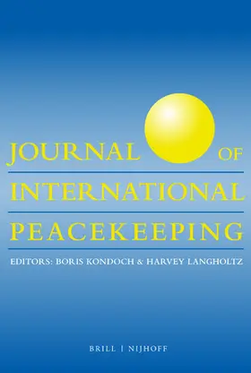  Journal of International Peacekeeping | Zeitschrift |  Sack Fachmedien