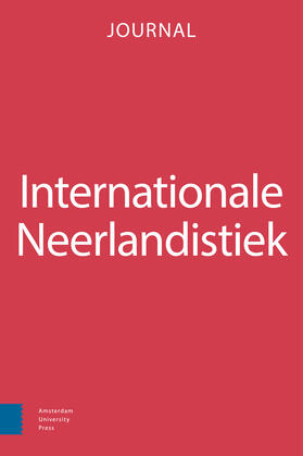  Internationale Neerlandistiek | Zeitschrift |  Sack Fachmedien