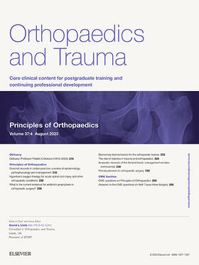  Orthopaedics and Trauma | Zeitschrift |  Sack Fachmedien