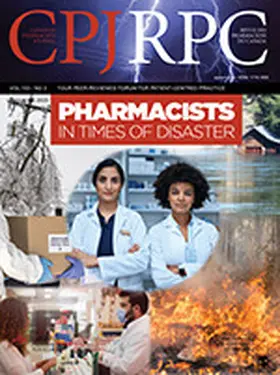  Canadian Pharmacists Journal / Revue des Pharmaciens du Canada | Zeitschrift |  Sack Fachmedien