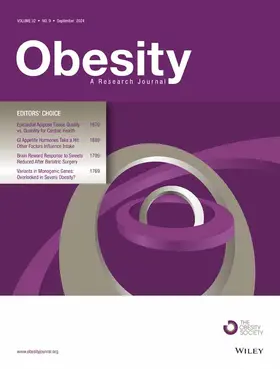 Obesity | John Wiley & Sons | Zeitschrift | sack.de