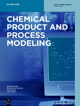 Hrsg. v. Sotudeh-Gharebagh, Rhamat / Mostoufi, Navid / Chaouki, Jamal |  Chemical Product and Process Modeling | Zeitschrift |  Sack Fachmedien