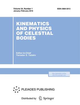 Editor-in-Chief: Yaroslav S. Yatskiv |  Kinematics and Physics of Celestial Bodies | Zeitschrift |  Sack Fachmedien