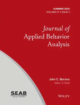  Journal of Applied Behavior Analysis | Zeitschrift |  Sack Fachmedien