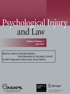  Psychological Injury and Law | Zeitschrift |  Sack Fachmedien
