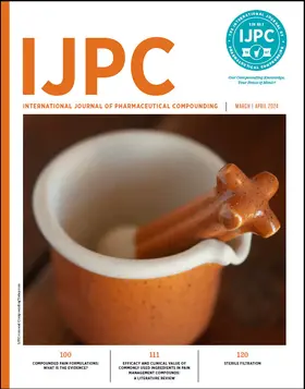  International Journal of Pharmaceutical Compounding | Zeitschrift |  Sack Fachmedien