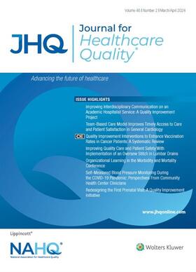  Journal for Healthcare Quality | Zeitschrift |  Sack Fachmedien
