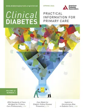  Clinical Diabetes | Zeitschrift |  Sack Fachmedien