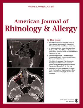  American Journal of Rhinology & Allergy | Zeitschrift |  Sack Fachmedien