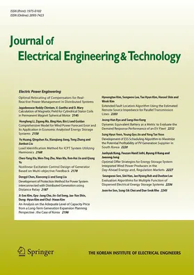  Journal of Electrical Engineering & Technology | Zeitschrift |  Sack Fachmedien