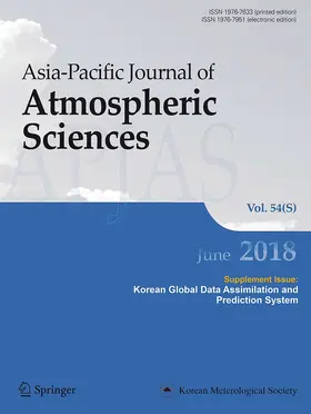  Asia-Pacific Journal of Atmospheric Sciences | Zeitschrift |  Sack Fachmedien