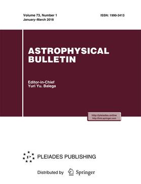  Astrophysical Bulletin | Zeitschrift |  Sack Fachmedien