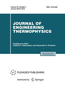  Journal of Engineering Thermophysics | Zeitschrift |  Sack Fachmedien