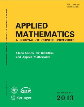  Applied Mathematics-A Journal of Chinese Universities | Zeitschrift |  Sack Fachmedien