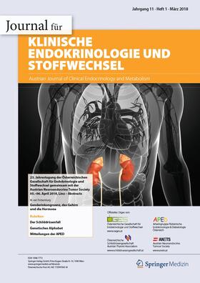  Journal für Klinische Endokrinologie und Stoffwechsel | Zeitschrift |  Sack Fachmedien
