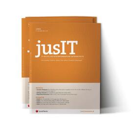 Univ.-Prof. Dr. Peter Mader, ao. Univ.-Prof. Dr. Dietmar Jahnel, Mag. Dr. Elisabeth Staudegger |  jusIT - Zeitschrift für IT-Recht und Datenschutz | Zeitschrift |  Sack Fachmedien