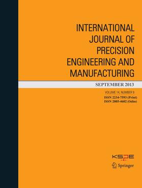 Editor-in-Chief: Seung-Woo Kim |  International Journal of Precision Engineering and Manufacturing | Zeitschrift |  Sack Fachmedien