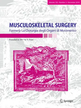  MUSCULOSKELETAL SURGERY | Zeitschrift |  Sack Fachmedien