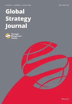  Global Strategy Journal | Zeitschrift |  Sack Fachmedien