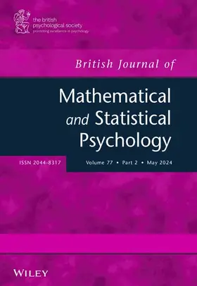  British Journal of Mathematical and Statistical Psychology | Zeitschrift |  Sack Fachmedien