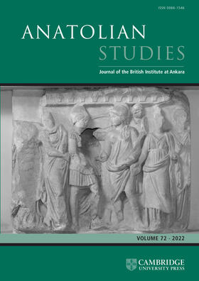 Anatolian Studies | Zeitschrift |  Sack Fachmedien
